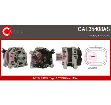 generátor CASCO CAL10679GS