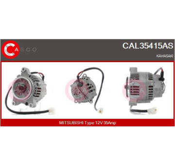 Elektromotor vetráka chladiča CASCO CEF70015AS