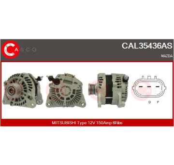 Elektromotor vetráka chladiča CASCO CEF71008AS