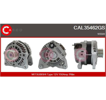 Alternátor CASCO CAL40416AS
