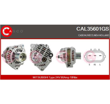 generátor CASCO CAL30601AS