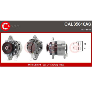 generátor CASCO CAL32101AS