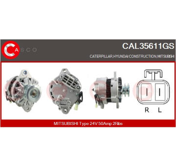generátor CASCO CAL32102GS