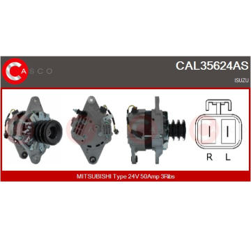 generátor CASCO CAL32114AS