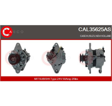 Ventilátor chladenia motora CASCO CEF73306AS