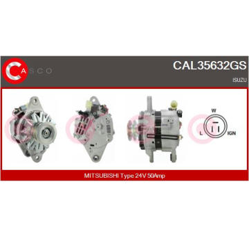 generátor CASCO CAL32122AS