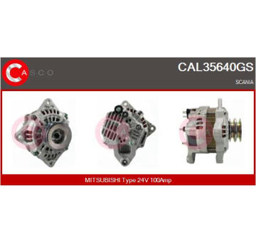 generátor CASCO CAL32129GS