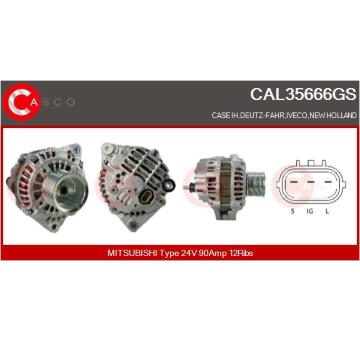 generátor CASCO CAL32161GS