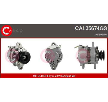 Elektromotor vetráka chladiča CASCO CEF74006AS
