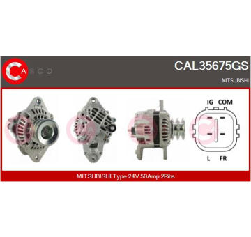 Elektromotor vetráka chladiča CASCO CEF74007AS