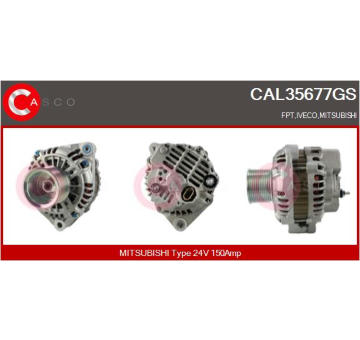 Elektromotor vetráka chladiča CASCO CEF74009AS
