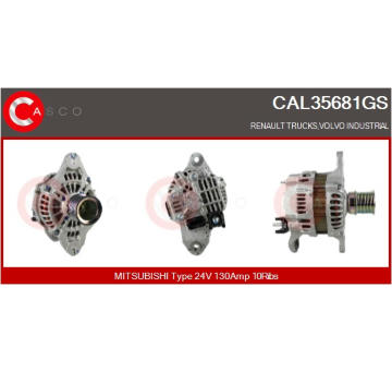 Elektromotor vetráka chladiča CASCO CEF74017AS