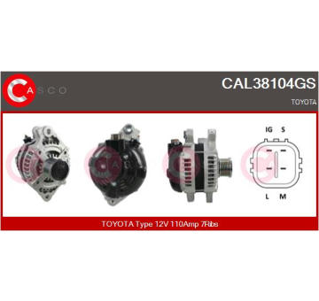 generátor CASCO CAL32194AS