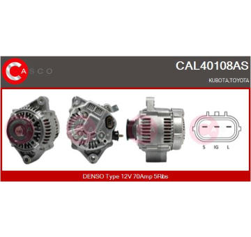Elektromotor, větrák chladiče CASCO CEF75001AS