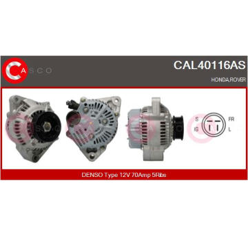 generátor CASCO CAL35102AS