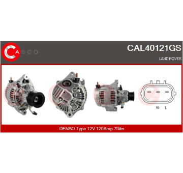 generátor CASCO CAL35107AS
