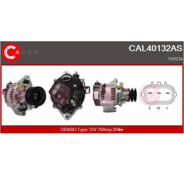 Remenica alternátora CASCO CCP90188AS