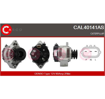 Alternátor CASCO CAL20206AS