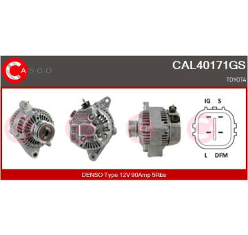 generátor CASCO CAL35171AS