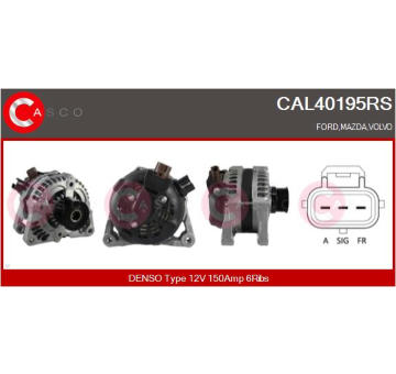 generátor CASCO CAL30153AS