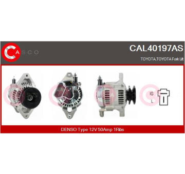 Alternátor CASCO CAL42105AS