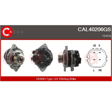 generátor CASCO CAL35206AS