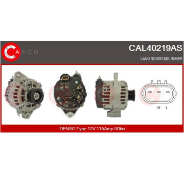 generátor CASCO CAL35223AS