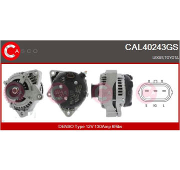 Alternátor CASCO CAL45116AS