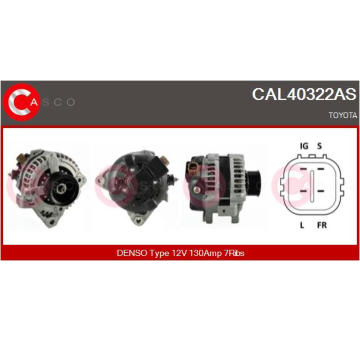 generátor CASCO CAL35357GS
