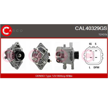 Alternátor CASCO CAL60114AS