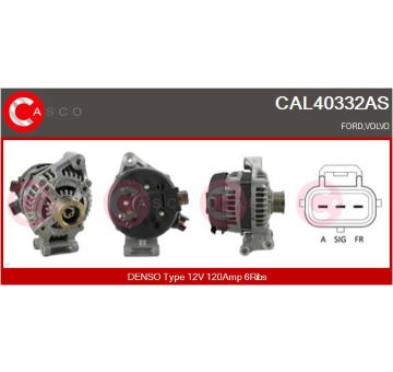 generátor CASCO CAL40332AS