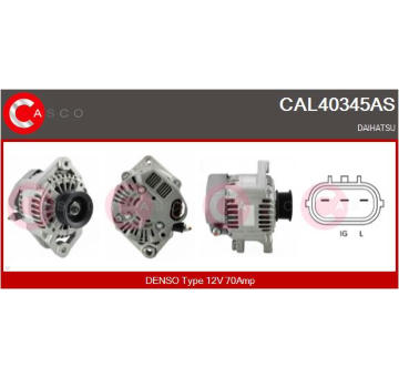 generátor CASCO CAL35382AS