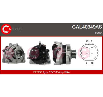 Alternátor CASCO CAL40349AS