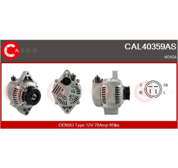 Vypínač výstrażných smeroviek CASCO CHL72000AS