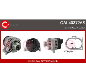 Alternátor CASCO CAL25100AS