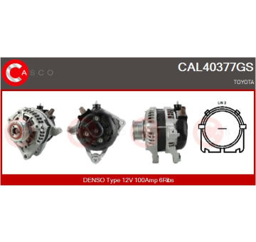Vypínač výstrażných smeroviek CASCO CHL73006AS