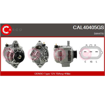 Alternátor CASCO CAL30103AS