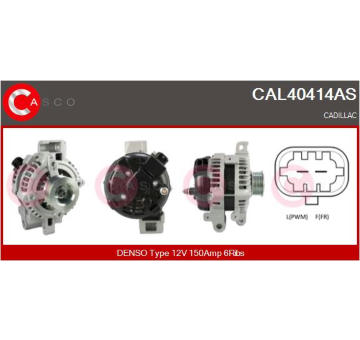 Alternátor CASCO CAL30109AS
