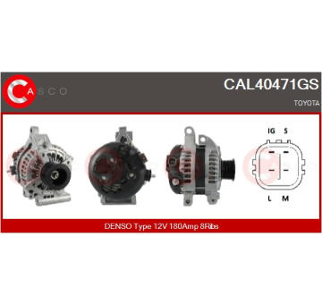 Rele, zhavici system CASCO CIM78007GS