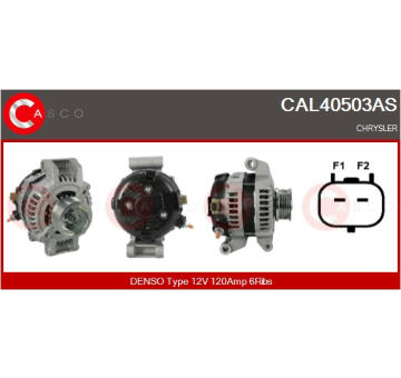 Teplotný spínač ventilátora klimatizácie CASCO CIT70100AS