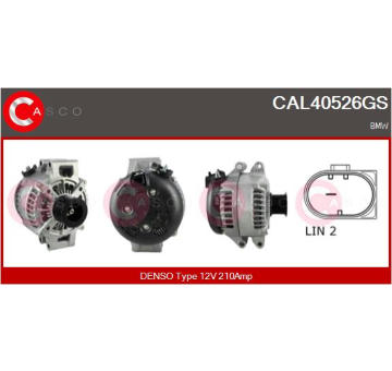 Spínač dmychadla, topení/ventilace CASCO CIT74501GS