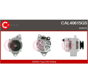 generátor CASCO CAL40100AS