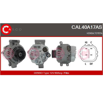 generátor CASCO CAL40140AS