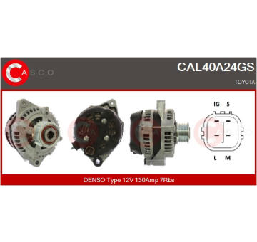 generátor CASCO CAL40146AS