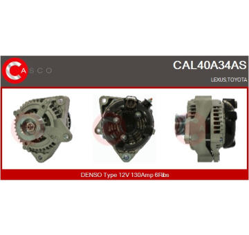 generátor CASCO CAL40154AS