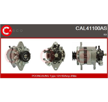 generátor CASCO CAL40163AS
