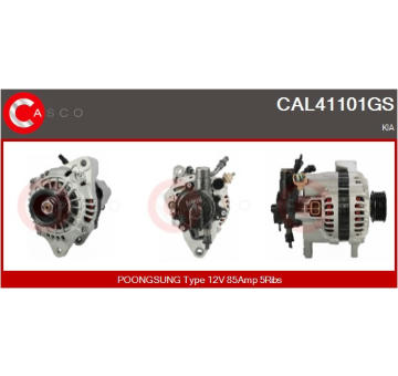 generátor CASCO CAL40166AS