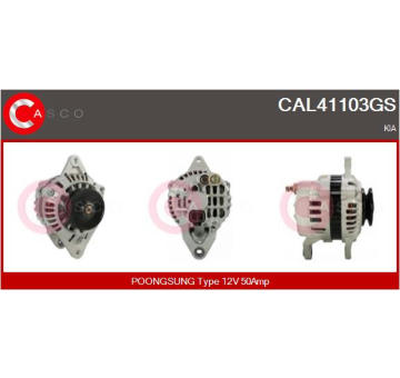 generátor CASCO CAL40171AS
