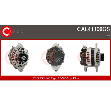 generátor CASCO CAL40179AS