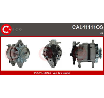 generátor CASCO CAL40182AS